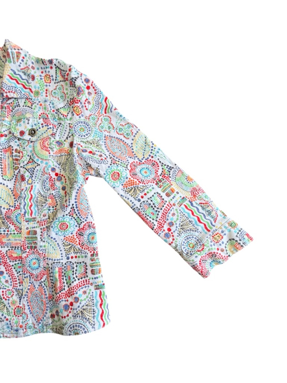 Ruby Rd. Multicolor  Button‑Front Shirt – Size - Picture 4 of 14